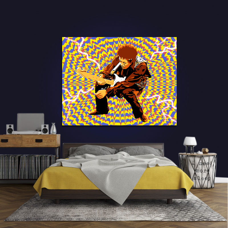 Πίνακας σε καμβά Jimi Hendrix